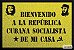 Capacho - República Cubana Fundo Amarelo - Imagem 2