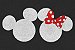 Kit Cozinha  Mickey & Minnie Fundo Cinza - Imagem 2