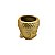 Cachepot Buda Dourado 8cm - Imagem 2