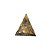 Pirâmide Egípcia de Resina Dourada 9cm - Imagem 2