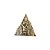Pirâmide Egípcia de Resina Dourada 9cm - Imagem 3