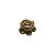 Sapo Kaeru Dourado 4cm - Imagem 1