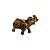 Elefante 6cm Dourado - Imagem 1