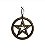 Pentagrama Vazado P-dourado - Imagem 1
