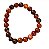 Pulseira Bolinha Ágata de Fogo - Imagem 1