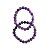 Pulseira Ametista Bolinha - Imagem 2