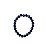 Pulseira Bolinha Olho de Tigre Azul - Imagem 1