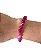 Pulseira Bolinha Ágata Rosa - Imagem 2