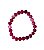 Pulseira Bolinha Ágata Rosa - Imagem 1