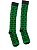 Meia 5/8 Verde c/ Pentagrama Preto - Imagem 1