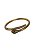 Pulseira Cobra com Strass Dourada - Imagem 1