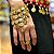 Bracelete Cigano com Moedas Douradas - Imagem 1