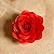 Flor De Cabelo Cetim e Organza - Imagem 1