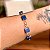 Pulseira de Quartzo Azul Quadrada - Imagem 1