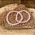 Pulseira Bolinha Quartzo Rosa - Imagem 2