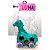 Brinquedo Educativo Pedagógico Unicornio Luna  - Brinquedo Didático de Encaixe - BQ7070S-0965 - Kendy - Imagem 2