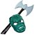Kit Gladiador Hulk - Machado com Mascara - Ref.5024 LePlastic fte - Imagem 1