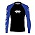 Rash Guard Manga Longa Azul - Lotus Jiu-Jitsu - Imagem 1