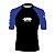 Rash Guard Manga Curta Azul - Lotus Jiu-Jitsu - Imagem 1