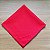 Guardanapo de tecido 42cm vermelho liso tergal - Imagem 2