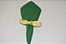 Porta Guardanapo de tecido fundo verde claro com cactos floridos - Imagem 1