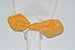 Porta Guardanapo de tecido fundo amarelo com minis florzinhas amarelo escuro - Imagem 1