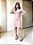 Vestido Curto Angélica Tubinho Gola Alta Manga Longa Feminino - Imagem 8