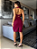 Vestido Midi Anita Frente Única Costas Alças Cruzadas - Imagem 4