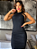 Vestido Midi Anita Frente Única Costas Alças Cruzadas - Imagem 11