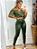 Calça Yris Legging Feminina Couro Cirré Hot Pants Com Bolso - Imagem 2