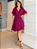 Vestido Curto Heloisa Envelope Viscose Manga Curta Soltinho - Imagem 15