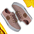Tênis Vanessa Fashions Sapatênis Feminino Casual Com Logo 1002 - Imagem 2