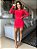 Conjunto Leticia Tule 3 Peças Vestido Curto Cropped Short Feminino - Imagem 2