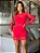 Conjunto Leticia Tule 3 Peças Vestido Curto Cropped Short Feminino - Imagem 4