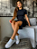 Tênis Vanessa Feminino Star Glitter Brilho Cano Baixo 1033 - Imagem 2