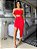 Conjunto Anahí Ribana Cropped Tomara Que Caia E Saia Midi Assimétrica - Imagem 1