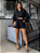 Conjunto Jéssica Cropped Bata Manga Longa Flare E Short Curto - Imagem 10