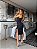 Vestido Midi Sara Alça Única Detalhe Argola Com Fenda Drapeada - Imagem 4