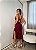 Vestido Midi Maitê De Alcinha Decote Detalhe Argola Fenda Lateral - Imagem 7