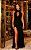 Vestido Longo Frente Única Com Fenda E Short - Imagem 9