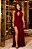 Vestido Longo Frente Única Com Fenda E Short - Imagem 2