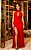 Vestido Longo Frente Única Com Fenda E Short - Imagem 3
