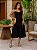 Vestido Midi Renata Alcinha Duna Rodado Soltinho Com Botões - Imagem 5