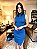 Vestido Milena Midi Tubinho Canelado Liso Gola Alta Fenda Lateral - Imagem 7