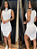 Vestido Milena Midi Tubinho Canelado Liso Gola Alta Fenda Lateral - Imagem 1