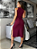 Vestido Midi Dara Regata Gola Canoa Listras Laterais E Fenda - Imagem 8