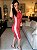 Vestido Midi Paola Tubinho Canelado Listra Lateral Novidade - Imagem 7