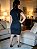 Vestido Midi Paola Tubinho Canelado Listra Lateral Novidade - Imagem 4