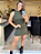 Vestido Curto Carla Tubinho Regata Gola Alta Canelado - Imagem 10