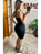 Vestido Curto Isis Tubinho Canelado Alcinha Decote Com Nó - Imagem 4